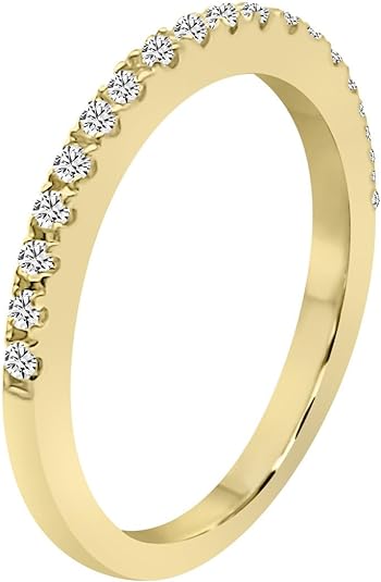 14k Yellow Gold Engagement Ring Bridal Set. Center Diamond Set In Platinum. (1.13 Ct. Tw)